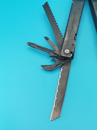 Leatherman Super Tool 300 Multitool - strapazierfähiges Werkzeug! SCHWARZOXID! - Bild 5 von 9