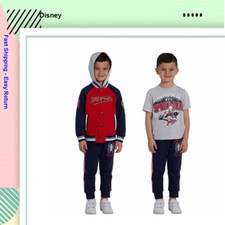 Disney Marvel Spider-Man Toddler's 3 Piece Jacket Set, Multi, 6