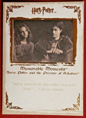 HARRY POTTER - DENKWÜRDIGE MOMENTE #1 - Karte #41 - VOR, UNTEN AM SEE...