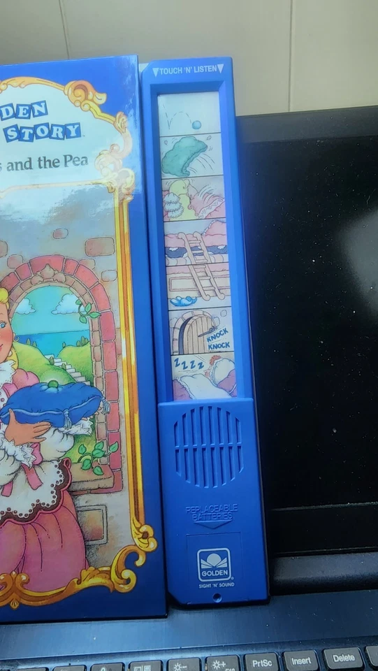 Vintage And Very Rare “The Princess and the Pea” a Golden Sound Story (1991) - Image 3 of 4