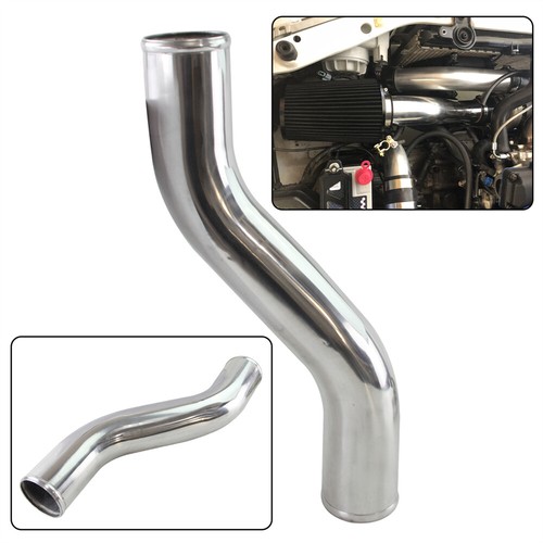 2.75" 70mm 40 Deg Z / S Shape Aluminum Intercooler Intake Pipe Piping Tube Hose - Picture 2 of 9