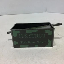 Vintage H.S. Strut Push Button Yelper Turkey Call Caller Hunter's Specialties