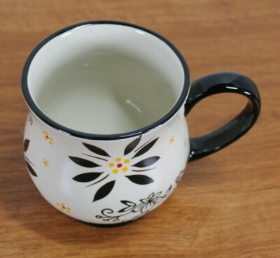 Temptations by Tara - 16 oz Mug / Cup - Stoneware - ONE - 1 Black