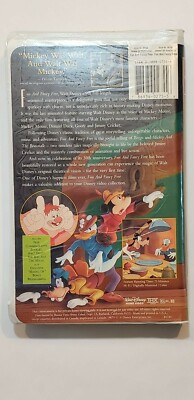 Walt Disney Masterpiece Collection VHS - Fast Shipping & Handling
