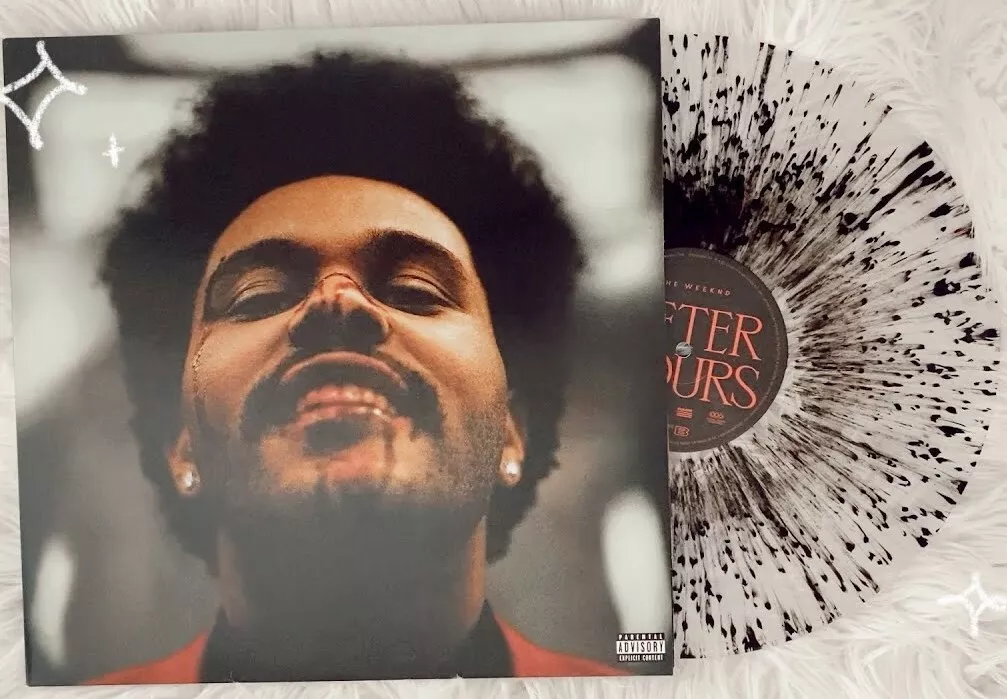 The Weeknd - After Hours (2-LP) Limited Edition Black Splattered Clear  Vinyl NM