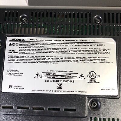 Bose SoundTouch 130 Home Theater System Cinemate Sound bar Bose SoundTouch 130 Home Theater System Cinemate Sound bar