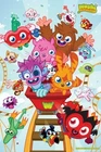 Moshi Monsters - Rollercoaster POSTER 60x90cm NEW * Katsuma Furi Luvli Poppet
