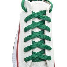 Flat 27,36,45,54,63", Athletic K Green Shoelace Sneaker Strings 1,2,4,6,12 Pairs