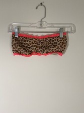 Cheetah Print Bandeau Size Medium Womens
