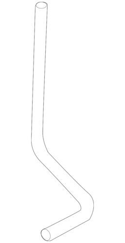 Manguera de retorno de dirección asistida para Cadillac CTS Base 2.8L 2004-2007 (N/P 25773286)