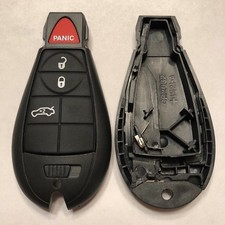 New Replacement Keyless Remote Fob Fobik Shell Case 4 Button Car Icon Iyz-c01c