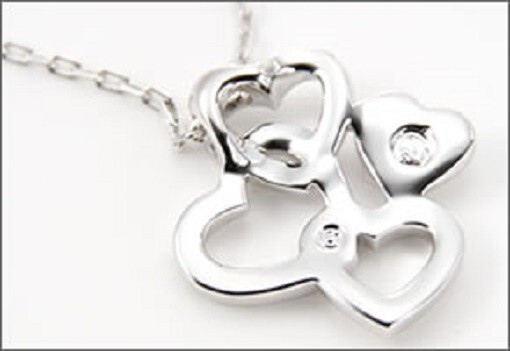 アクセサリー HEART NECKLACE SWAROVSKI Force Heart Pendant Necklace 697331 Silver Color