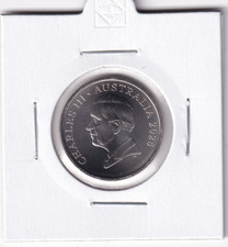 AUSTRALIAN: 2025 10 CENT KING CHARLES III UNC COIN - EX MINT SET #930