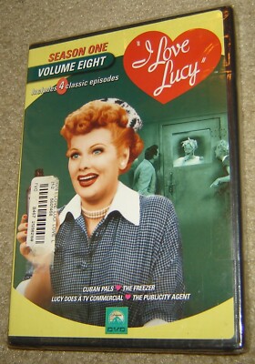 I Love Lucy - Season 1: Vol. 8 (DVD, 2003), NEW & SEALED, REGION 1, FULL SCREEN