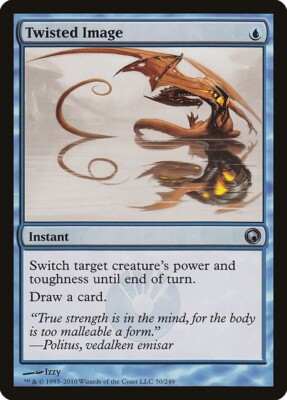 Twisted Image 1x  MtG Scars of Mirrodin SP/NM