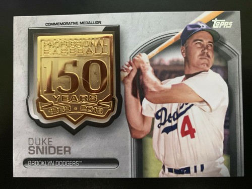 2019 Topps Series 2 - Commemorative Parallel Gold Medallion 150th Ann - U Pick - Bild 2 von 8