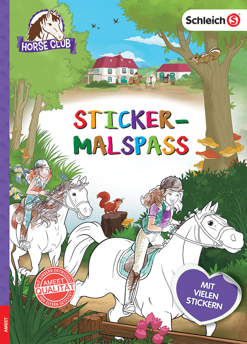 Thumbnail - Unbekannt. / Schleich Horse Club Sticker-malspaß