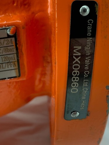 XOMOX 6H4010 XLB12A 3” CL150 PFA Lined Ball Valve 400°F @ 120PSI No Box - Picture 3 of 11