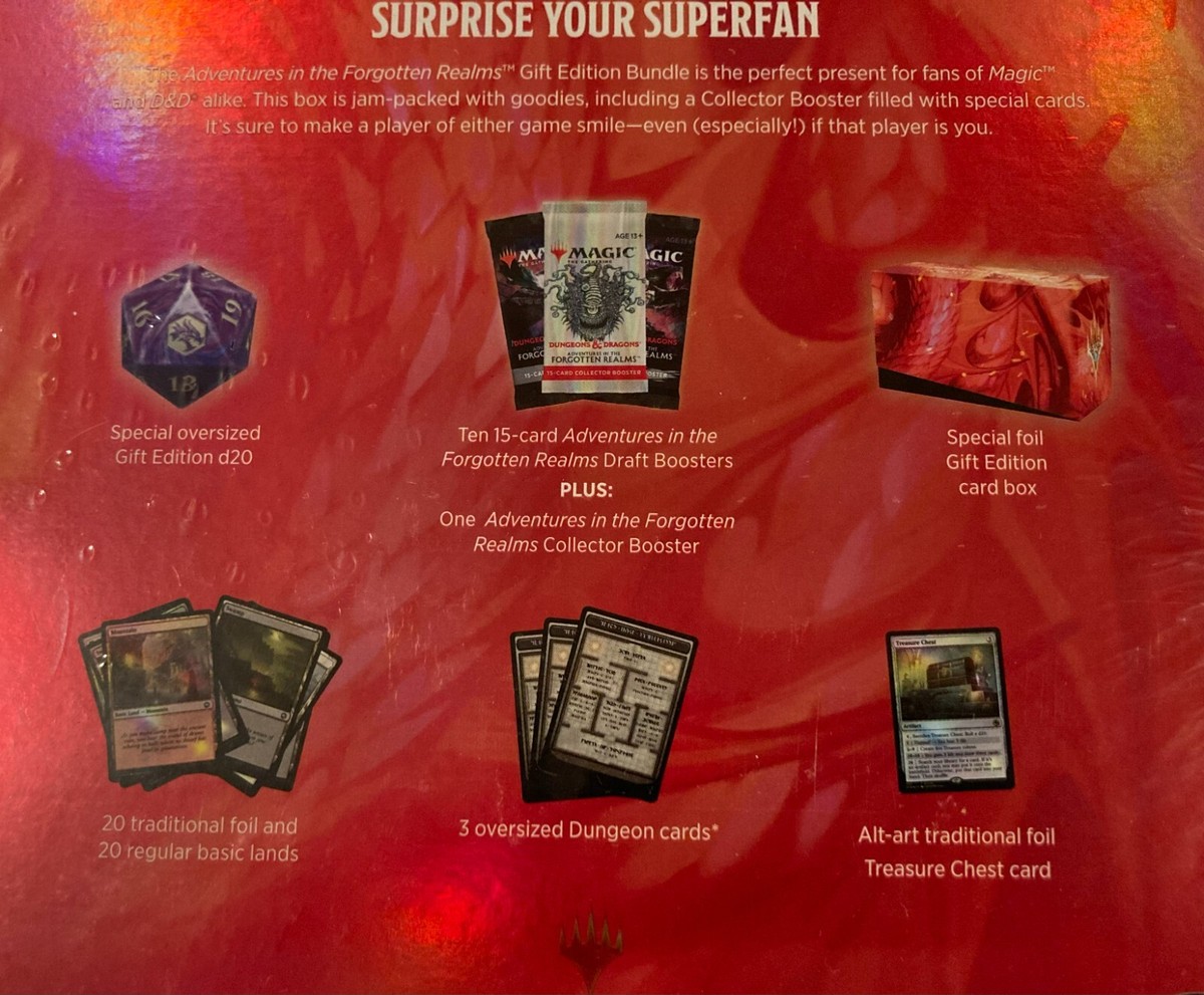 Magic MTG Adventures in The Forgotten Realms Bundle Gift Edition