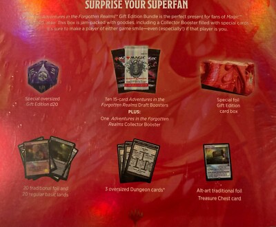 Magic MTG Adventures in The Forgotten Realms Bundle Gift Edition