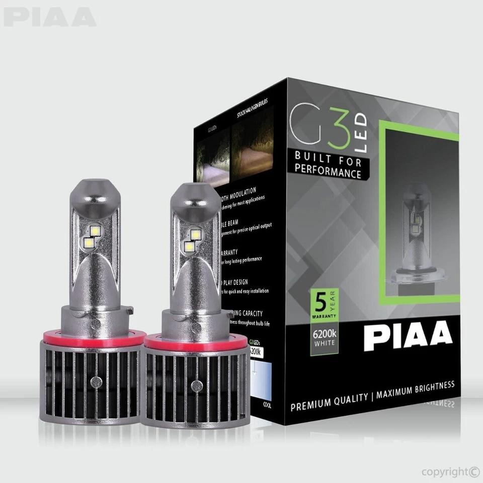 PIAA 26-17413 H13 G3 Bombilla LED | Auto Pieza Alta Calidad, Ajuste Universal para Multi Foto 2 de 2