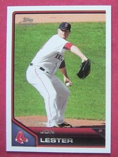 JON LESTER, 2011 TOPPS LINEAGE #32, RED SOX