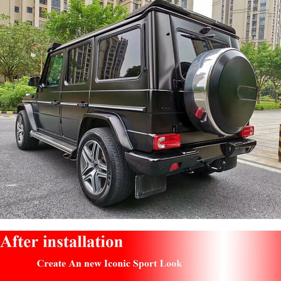 Карбоновый задний спойлер на крышу верхнее крыло со светодиодами для Mercedes Benz W463 G550 G63 G65 AMG - Изображение 3 из 4