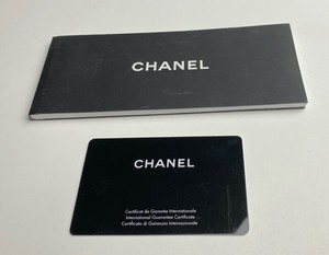 chanel authentic card