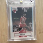 Fleer 1990 Fleer Michael Jordan #26 Chicago Bulls NBA Error card. No line.