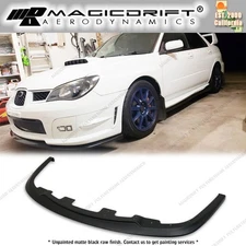 For 06-07 Subaru Impreza WRX Sti Style Front Bumper Lip Chin Spoiler PP