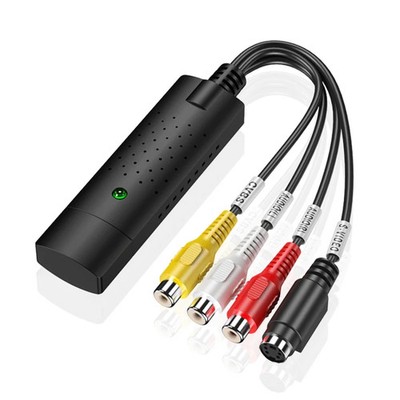 DVD Maker USB 2.0 Video Capture & Edit (Easy CAP), Support MPEG-1/MPEG-2 Compre
