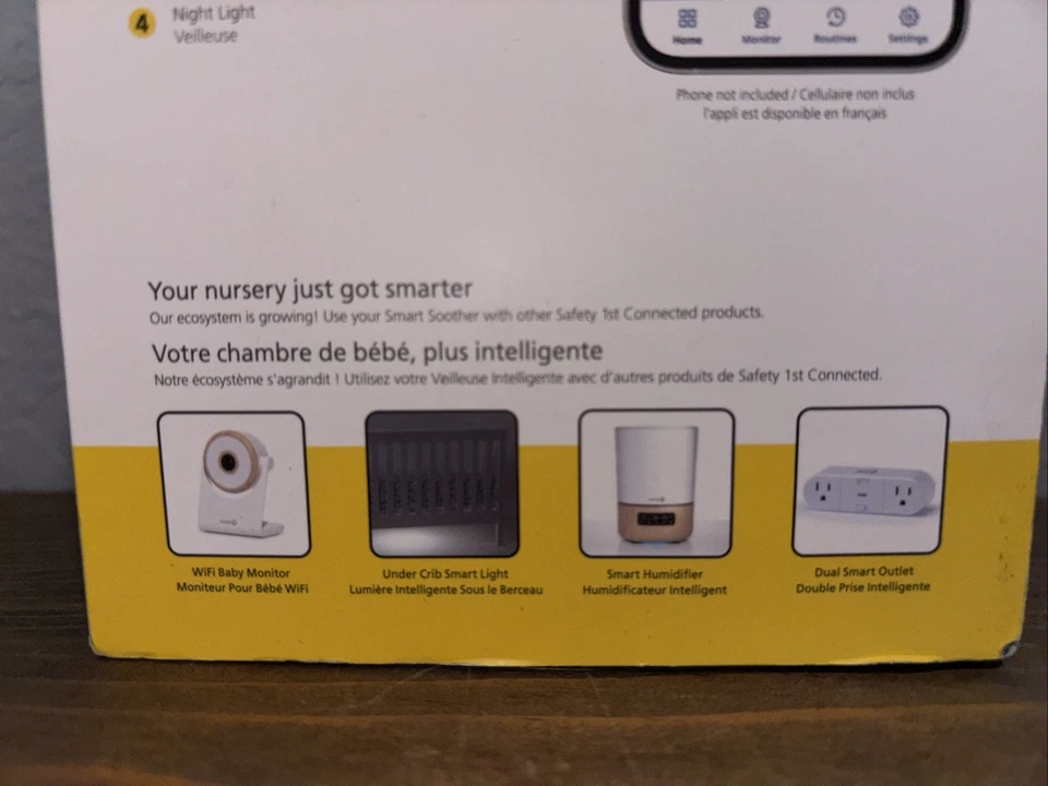 Chupete inteligente Safety 1st, natural con blanco Foto 3 de 4