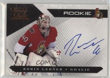 2010-11 Panini Luxury Suite Rookies Group 3 407/499 Robin Lehner #158 Auto 7xr