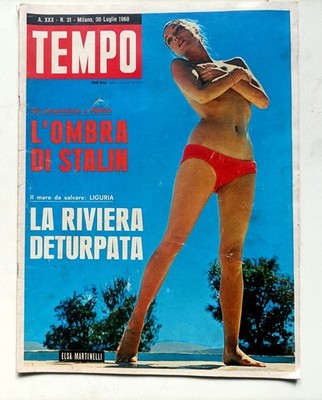 Zeitschrift TEMPO - Elsa Martinelli Der Schatten Stalins - Nr. 31 Juli 1968
