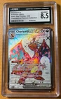 Charizard ex 056 Sv: Scarlet & Violet Promo Cards Holo CGC 8.5