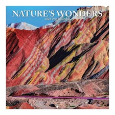 Turner Licensing,  Natures Wonders 2026 Mini Wall Calendar, 7'' X 7'', 12-Month
