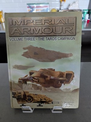 Warhammer 40k 40000 Forgeworld Imperial Armour Vol 3 The Taros Campaign Book