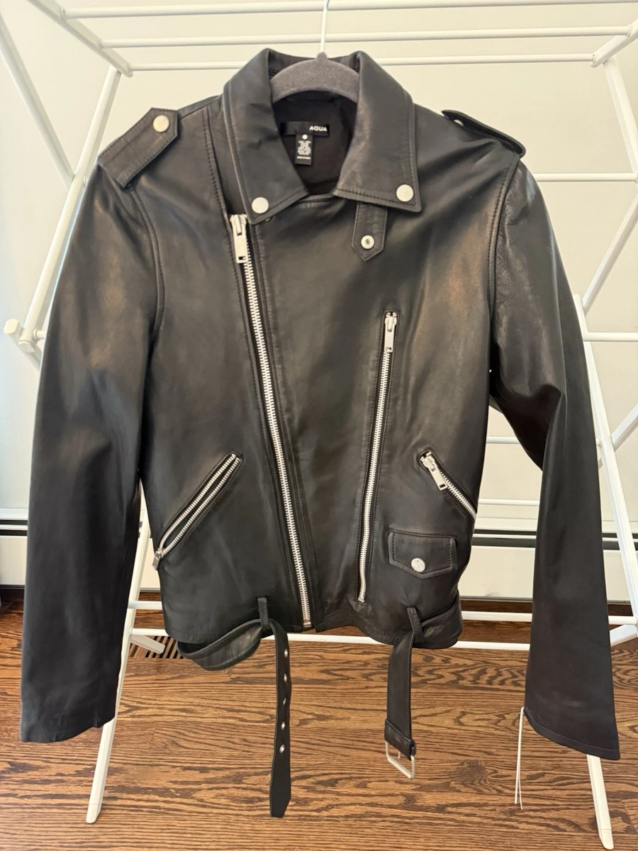 Aqua Leather Outer Shell Coats, Jackets & Vests for Women for sale