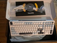 98% Hot Swap Mechanical Keyboard iLovBee B98 Blue/White - Creamy Linear Switches