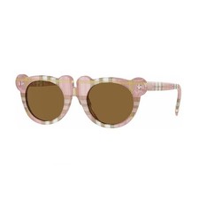 Burberry JB4355 Sunglasses Sun Glasses 397273 Check Pink Authentic New 43mm Kids