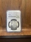 NGC 1891 Morgan Silver Dollar $1 MS63 Cert#4958308-024