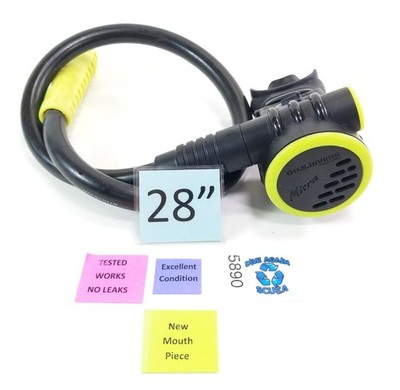 US Divers Aqua Lung Micra Kompakt 2. Stufe Regler Oder Octo Scuba 1/2'' Gewinde