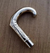 Designer Silver Brass Handle Victorian For Walking Stick Cane Top Head Handle