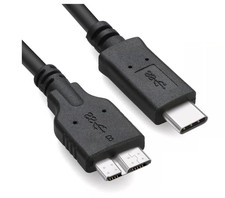 3FT External Hard Drive Cord to USB C for Western Digital WD My Passport, Sea...