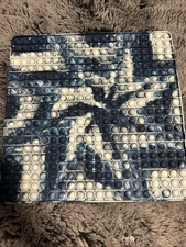 400 Pops Pop It Fidget Toy large blue the die swirl design