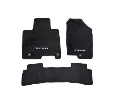 #ad 2022 2026 Hyundai Tucson Carpeted Floor Mats Genuine OEM Brand New $89.99