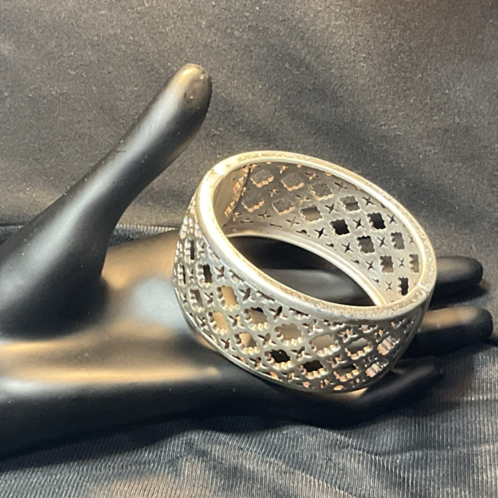 Brighton Magnetic Hinge Silver-tone Geometric Bra… - image 21