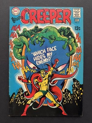 Beware the Creeper #4 (Dec 1968, DC) Steve Ditko  Which Face Hides My Enemy?  