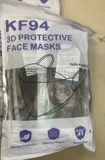 KF94 3D Protective Face Masks PK of 50 Non MEDICAL
