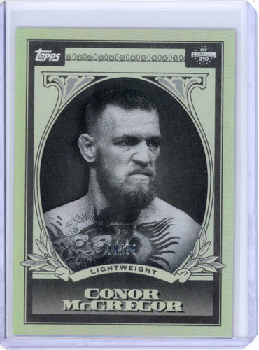 Conor McGregor #1 2026 Topps UFC Freedom 250 card